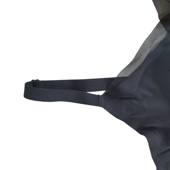 Honeylove CrossOver Wirefree Bra Black Medium Mesh Padding Removable #LWBR0302 - Picture 4 of 10